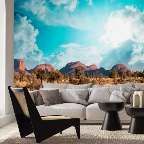 Papier peint  Un paysage désertique en Australie