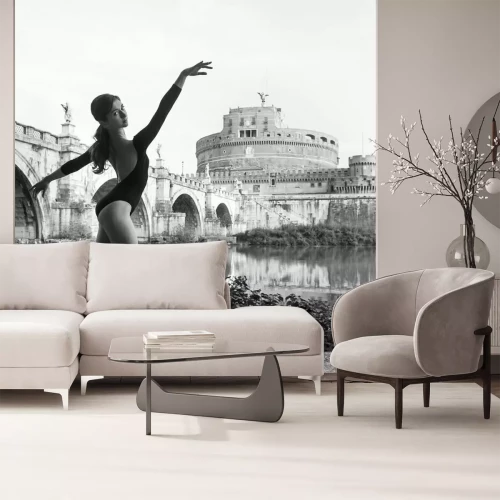 Papier peint  Ballerine au bord de l'eau