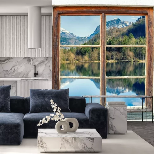 Papier peint  Vue de la fenêtre