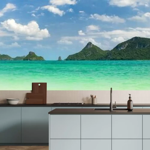 Papier peint  Panorama exotique de la Thaïlande