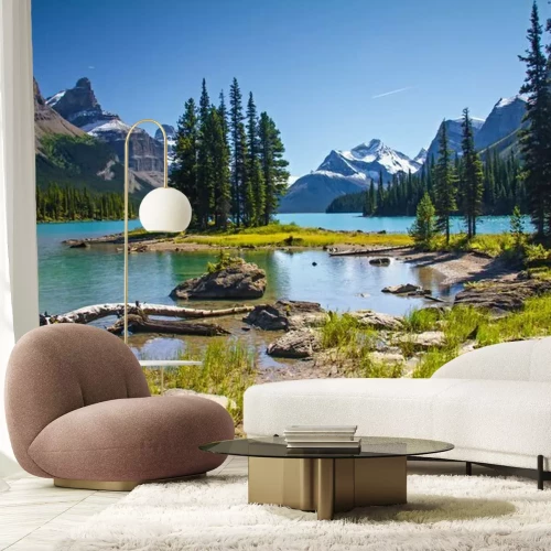 Papier peint  Lacs, nature et montagnes