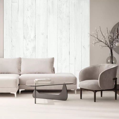 Papier peint  Bois blanc provençal