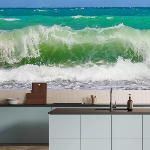 Papier peint  Vagues de mer