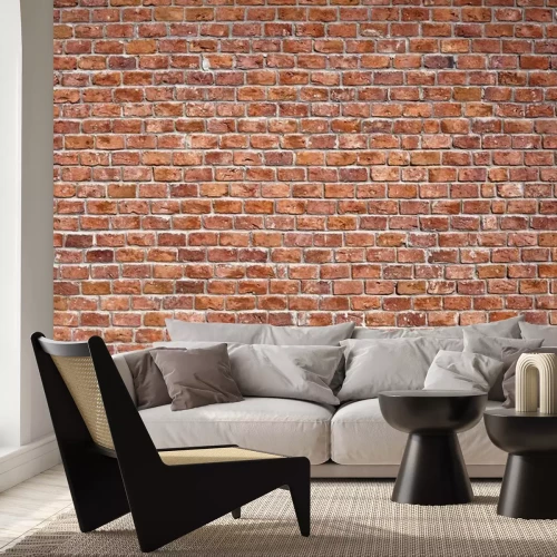 Papier peint  Mur de briques vieillies