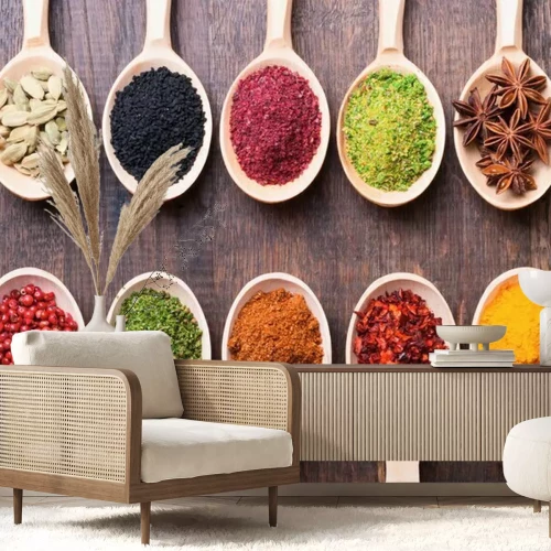 Papier peint  Épices