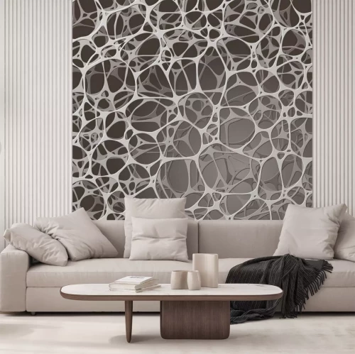 Papier peint  Motif futuriste en 3D