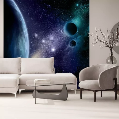 Papier peint  Gros plan sur une planète