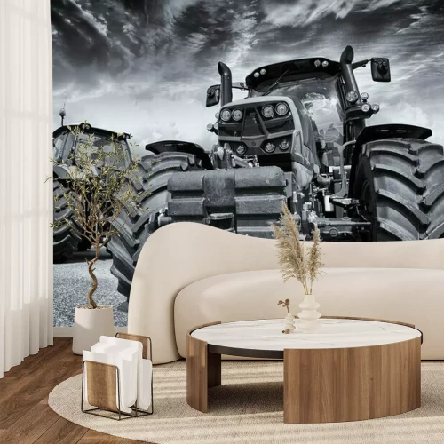 Papier peint  Tracteurs et pneus agricoles géantes