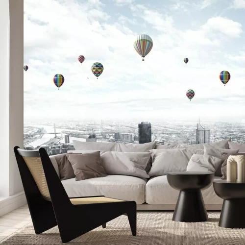 Papier peint  Ballons de vol