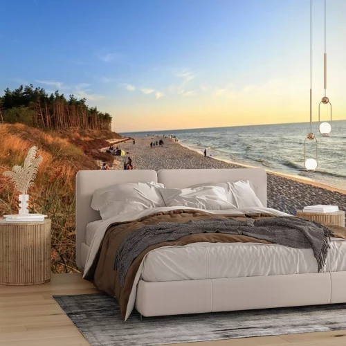 Papier peint  Dunes de sable et mer Baltique