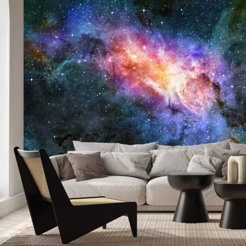 Papier peint  Nuage de gaz de nébuleuse dans l'espace profond