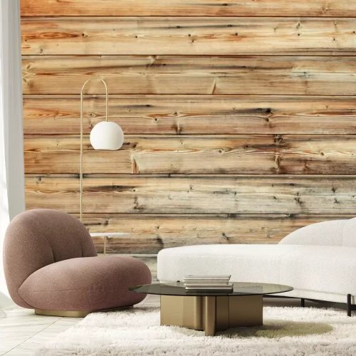 Papier peint  Planches en bois