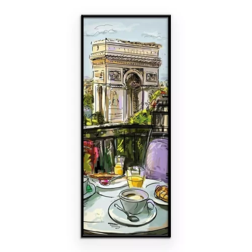 Poster  Rue de Paris - illustration