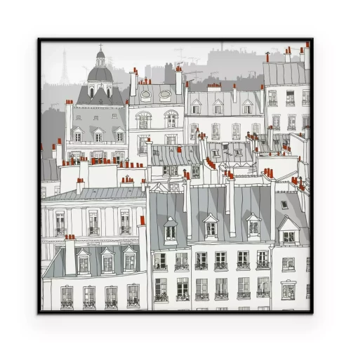 Poster  Toits de Paris