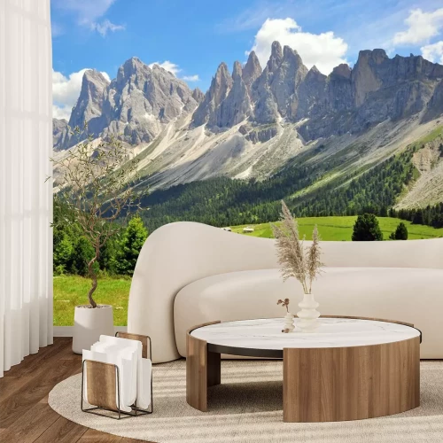 Papier peint  Pics alpins