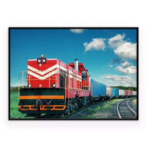 Poster  Train de marchandises