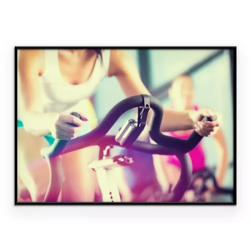 Poster  Femmes au spinning