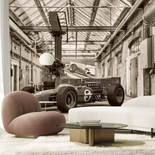 Papier peint  Voiture de sport vintage