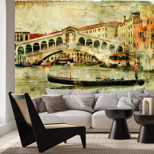 Papier peint  Carte postale de Venise