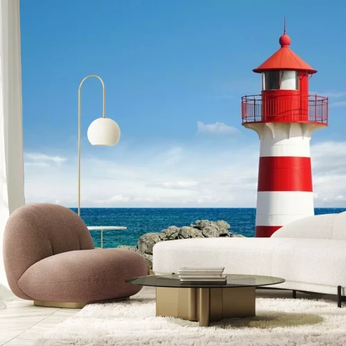 Papier peint  Leuchtturm h Ozean