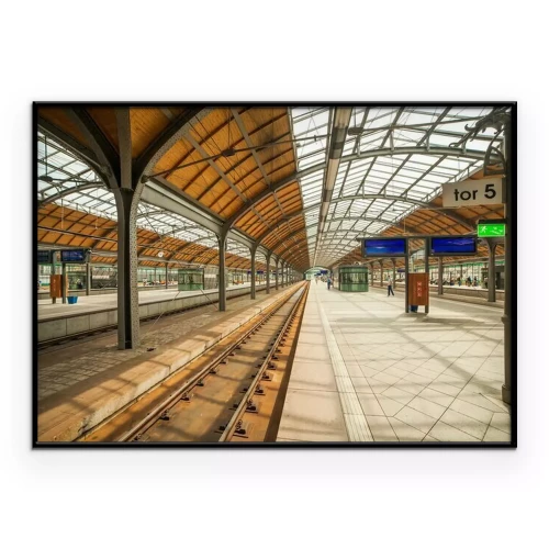 Poster  Gare Wroclaw
