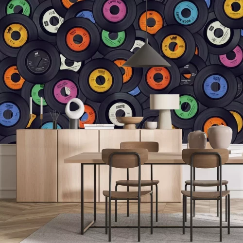 Papier peint  Vinyles musique de fond