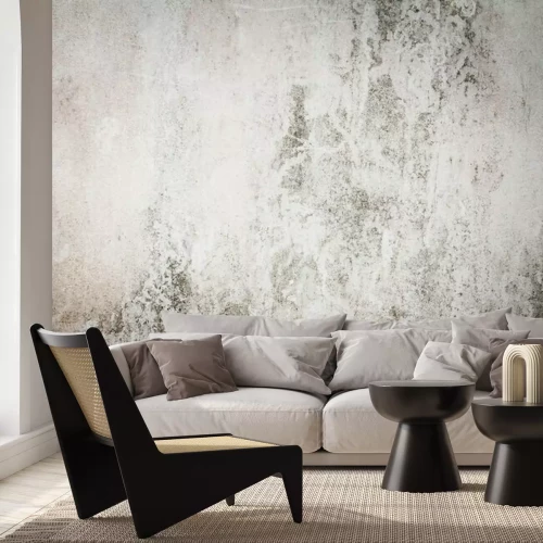 Papier peint  Mur de béton rose sale