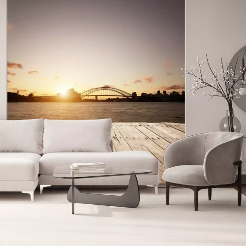 Papier peint  Skyline de Sydney avec pont et opéra