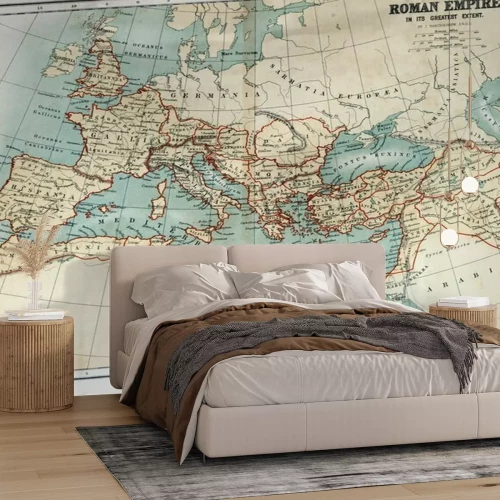 Papier peint  Carte ancienne de l'Empire romain