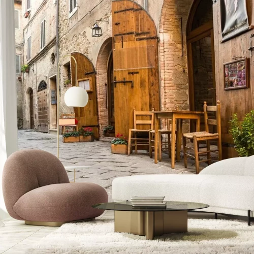 Papier peint  Restaurant italien ruelle intime