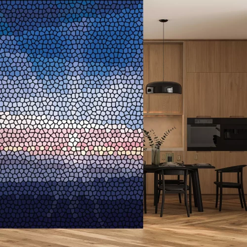 Sticker  Mosaïque dégradé de couleurs