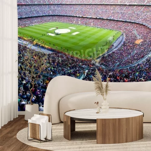 Papier peint  Triples pleines pendant un match