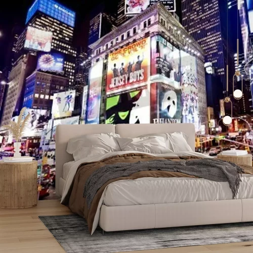 Papier peint  Times Square à New York la nuit