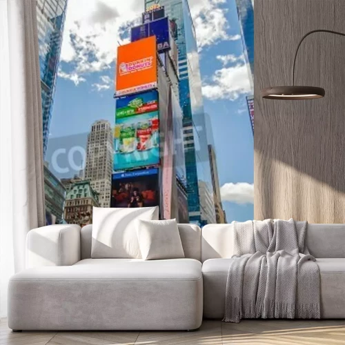 Papier peint  Taxi à Times Square