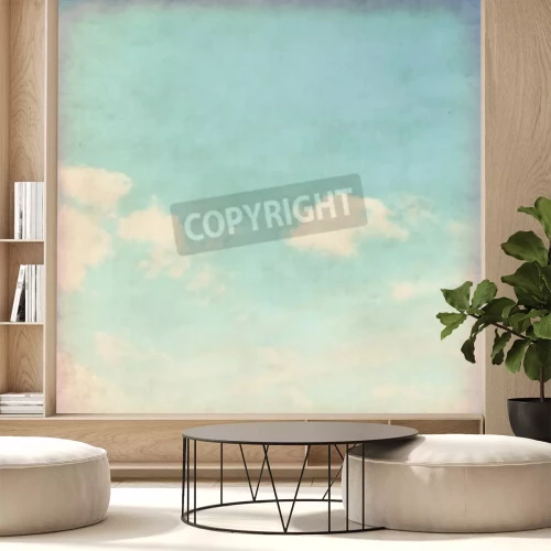Papier peint  Motif vieilli Ciel