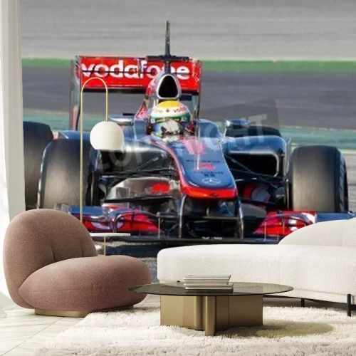 Papier peint  Boilde sur la piste