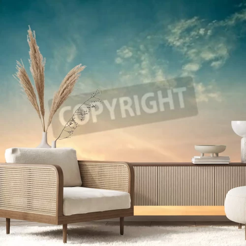 Papier peint  Ciel et tons pastel