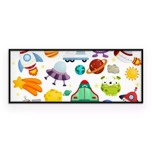 Poster  Dessins spatiaux pour enfants