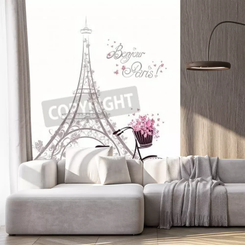 Papier peint  Traverser la capitale à vélo