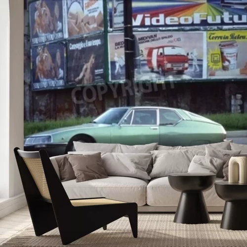 Papier peint  Milan, Italie, 1985 - Citroë, n SM