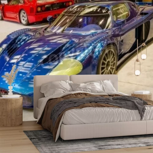 Papier peint  TORONTO-FÉVRIER 15: Exposition de la Maserati MC 12 Corsa lors du Salon international de l'auto de Toronto 2013. Le spectacle arrive 40 ans, cette 2013.