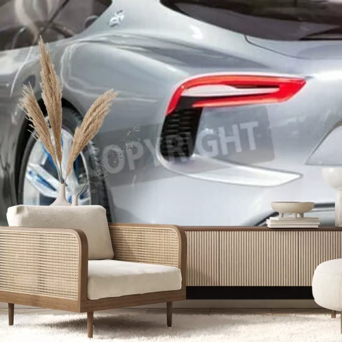 Papier peint  DETROIT - Janvier 15: Le panneau de custode du 13ème Janvier prototype Maserati Alfieri, 2015 au North American International Auto Show 2015 à Detroit, Michigan.