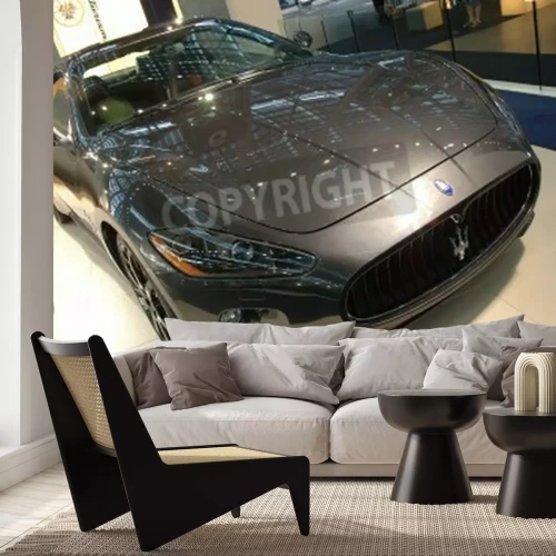 Papier peint  Chine, Shenzhen - 14 juin: Shenzhen-Hong Kong-Macao Auto Show, le plus récent Maserati présentés le 14 Juin 2010 à Shenzhen.