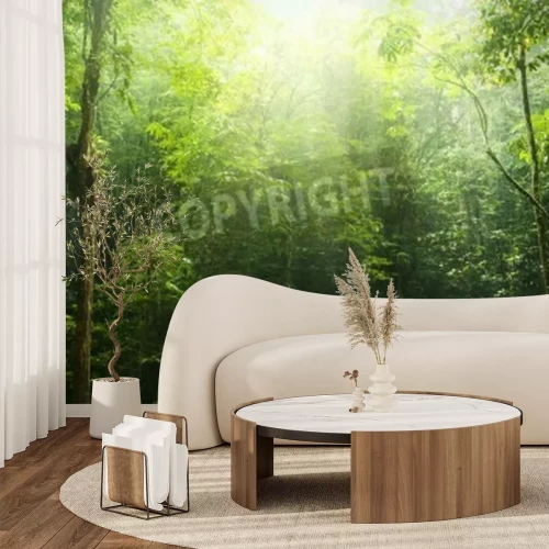 Papier peint  Tropiques et soleil