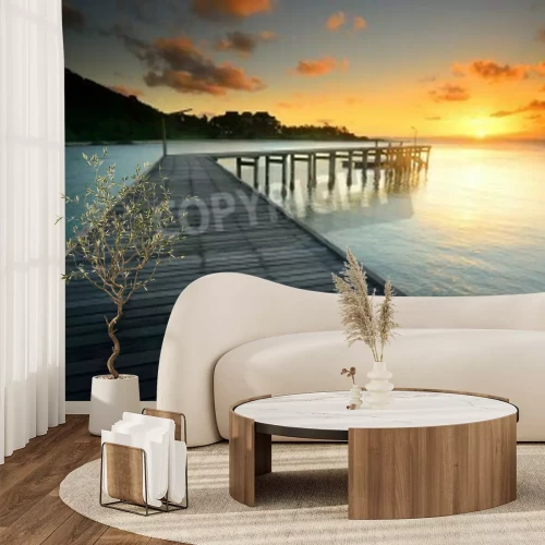 Papier peint  Passerelle parc national en Thaïlande