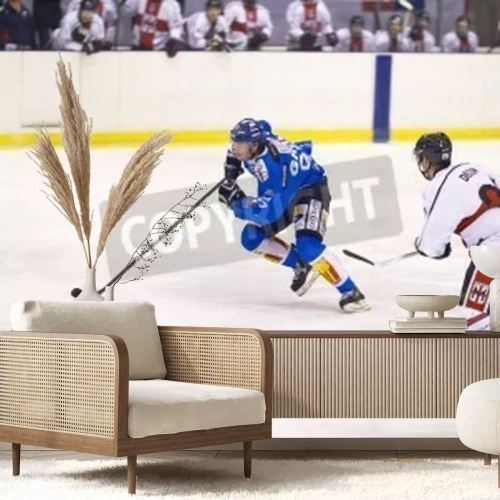 Papier peint  Match de hockey hommes