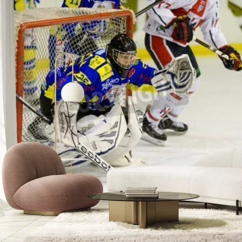Papier peint  Match de hockey sur glace