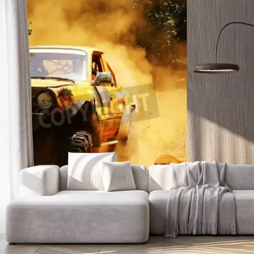 Papier peint  Course automobile