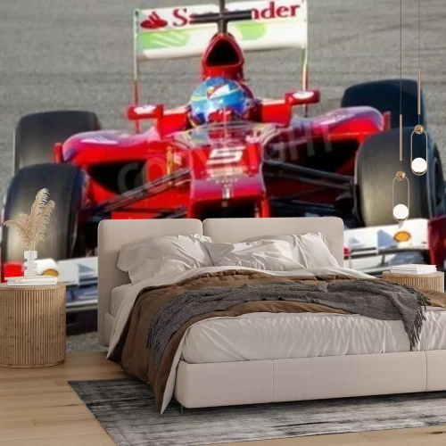 Papier peint  Course d'entraînement à Barcelone