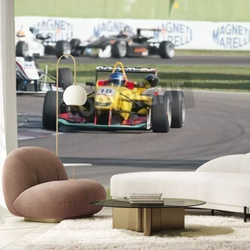 Papier peint  Imola, Italie - 11 sur Octobre, 2014: Dallara F312 Mercedes de Jo Zeller Racing Team, entraînée par Tatiana Calderon (Col) en action lors de la Formule 3 Championnat d'Europe de la FIA